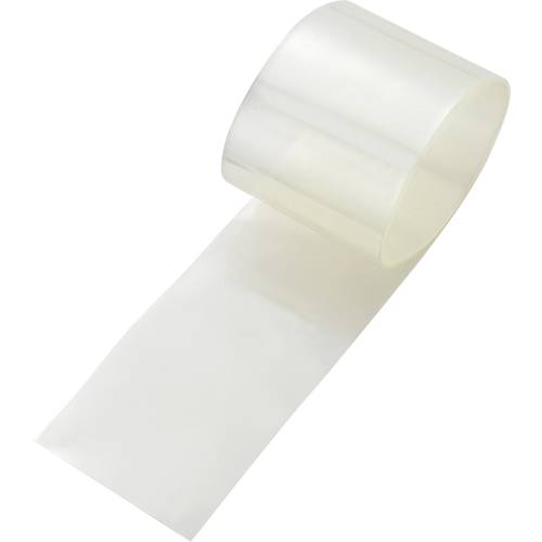 TRU COMPONENTS 93014c87e Akkuschrumpfschlauch ohne Kleber Transparent 130 mm 65 mm Schrumpfrate:2:1 1 St.