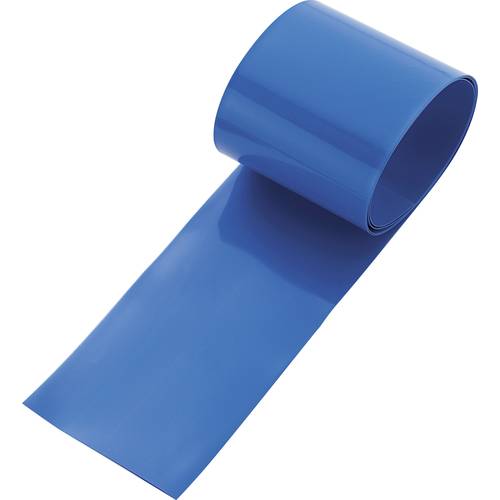 TRU COMPONENTS 93014c88d Akkuschrumpfschlauch ohne Kleber Blau 55 mm 27.50 mm Schrumpfrate:2:1 1 St.