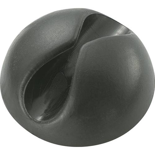 TRU COMPONENTS SWC-10BK/4P Kabelhalter selbstklebend 542250 Bündel-Ø-Bereich 9 mm (max) Schwarz 1 St.