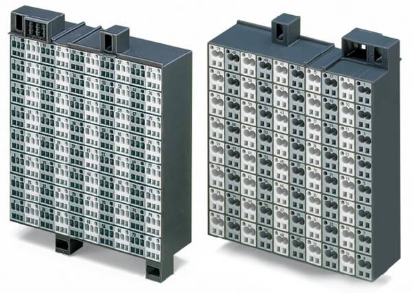 WAGO 726-821 Rangierwabe  Zugfeder  Grau 8 St.