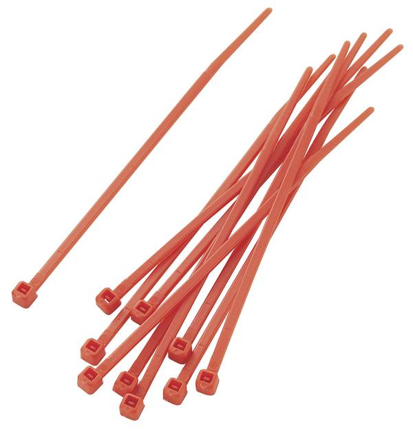 TRU COMPONENTS 1592780 TC-PBR-100-4RD203 Kabelbinder 100 mm 2.50 mm Rot  100 St.