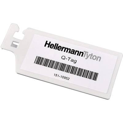 HellermannTyton 151-10952 QT7040S Leitermarkierer  Beschriftungsfläche: 70 x 42 mm Weiß  1 St.