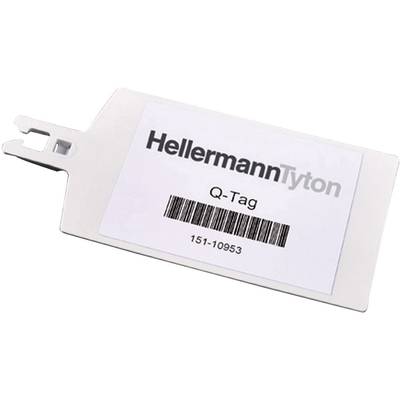 HellermannTyton 151-10951 QT7040R Leitermarkierer  Beschriftungsfläche: 70 x 42 mm Weiß  1 St.