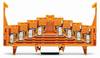 WAGO 727-225 Potenzialklemme 7.62 mm Zugfeder Orange 50 St.