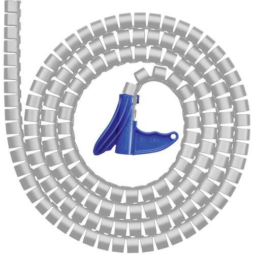 HellermannTyton 161-64405 HWPP-25MM-PP-GY-K1 Kabelschlauch 27 mm (max) Grau 2 m