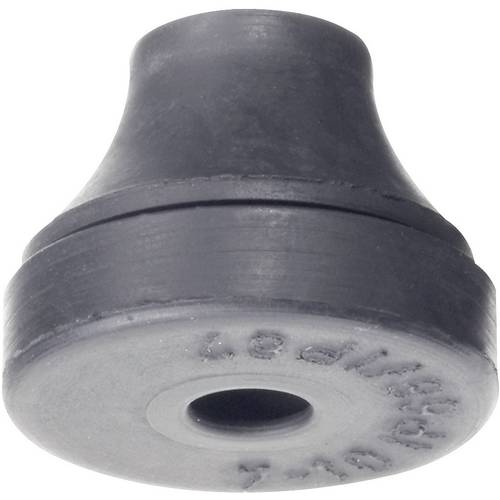 PB Fastener 1103-CR-SW Kabeldurchführung Klemm-Ø (max.) 14 mm Plattenstärke (max.) 4 mm Chloropren-Kautschuk Schwarz 1 S...