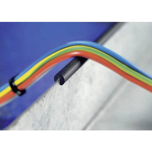 HellermannTyton SM1-PVC-BK-75M Kantenschutz PVC Schwarz Meterware