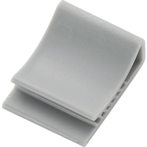 TRU COMPONENTS FCC-15 Befestigungssockel 543133 für Flachbandkabel Hellgrau 1 St.