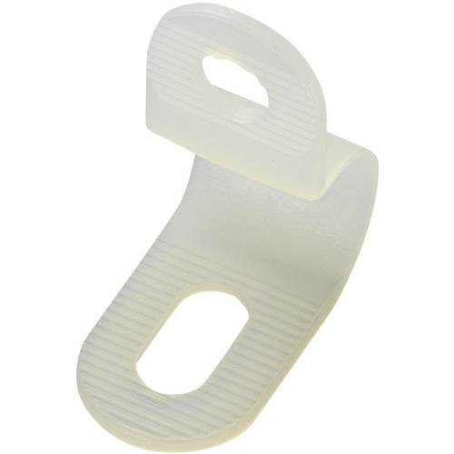 TRU COMPONENTS TC-PC-0406203 Befestigungsschelle schraubbar 1593106 Bündel-Ø-Bereich 6.40 mm (max) Weiß 1 St.