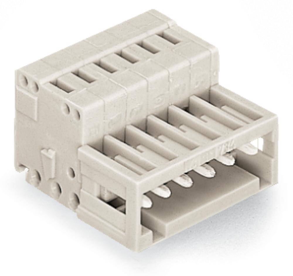 WAGO Stiftleiste (Standard) 2140 Polzahl Gesamt 6 WAGO 734-306 Rastermaß: 3.50 mm 100 St.