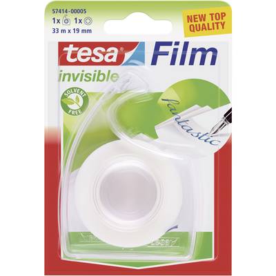 tesa Tesa 57414-00005-03 tesafilm Invisible Transparent (L x B) 33 m x 19 mm 1 St.