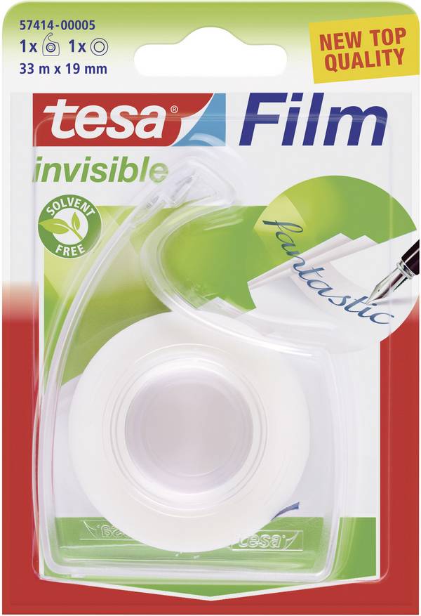 tesa  57414-00005-03 tesafilm Invisible Transparent (L x B) 33 m x 19 mm 1 St.