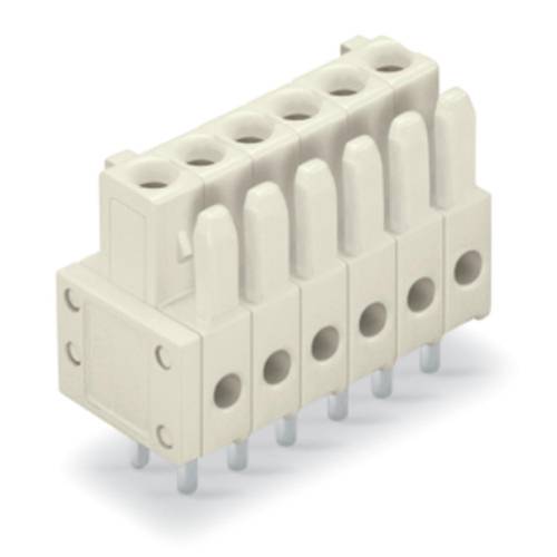 WAGO Buchsengehäuse-Platine 734 Polzahl Gesamt 3 Rastermaß: 3.50 mm 734-463 200 St.