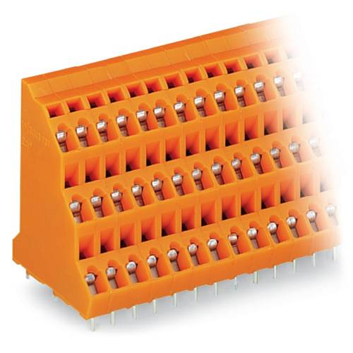 WAGO 737-303 Dreistockklemme 2.50 mm² Polzahl 9 Orange 64 St.