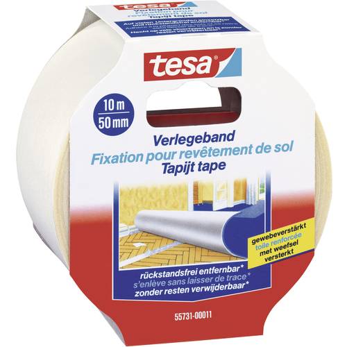 Thumbnail - tesa REMOVABLE 55731-00011-11 Verlegeband Transparent (L x B) 10 m x 50 mm 1 St.
