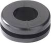 HellermannTyton HV1303-PVC-BK-M1 Kabeldurchführung Klemm-Ø (max.) 8 mm Plattenstärke (max.) 1.6 mm PVC Schwarz 1 St.