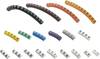 TRU COMPONENTS ECMKP-1 Kennzeichnungsclip Aufdruck 0 - 9, A, E, L, N, R, S, T, -, + Außendurchmesser-Bereich 1 bis 3 mm 545007