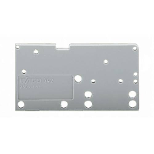 Abschlussplatte Grau WAGO 742-150 Inhalt: 300 St.