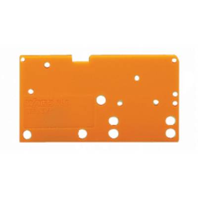 Abschlussplatte   Orange WAGO 742-650 Inhalt: 300 St.