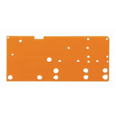 Abschlussplatte   Orange WAGO 742-651 Inhalt: 300 St.