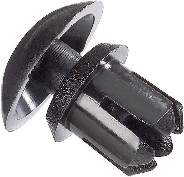 PB Fastener SR-3570BK SR-3570BK Spreizniete Loch-Ø 3.6 mm  Schwarz 1 St.