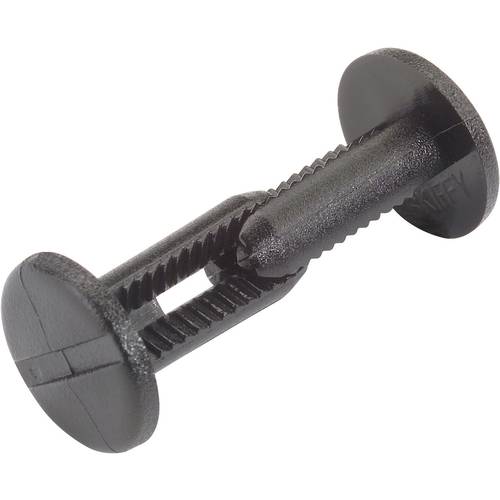 PB Fastener 096 0655 599 01-X 096 0655 599 01-X Spreizniete Loch-Ø 5.5 mm Schwarz 10 St.