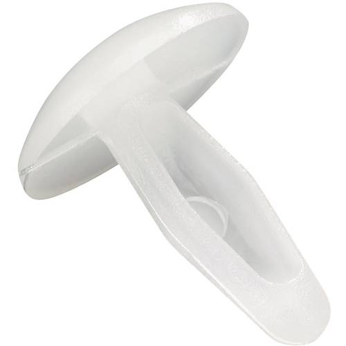 PB Fastener 254-0001-000 254-0001-000 Spreizniete Loch-Ø 4.8 mm Schwarz 1 St.