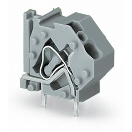 WAGO 745-827 Federkraftklemmblock 4.00 mm² Polzahl 1 Grün, Gelb 200 St.