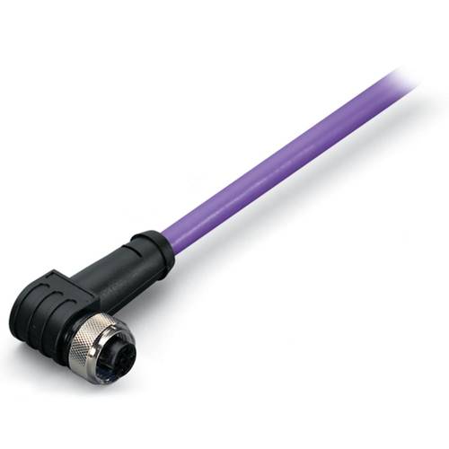 WAGO 756-1402/060-100 Sensor-/Aktor-Datensteckverbinder, konfektioniert M5 Buchse, gewinkelt 10.00 m Polzahl Sensoren: 5...