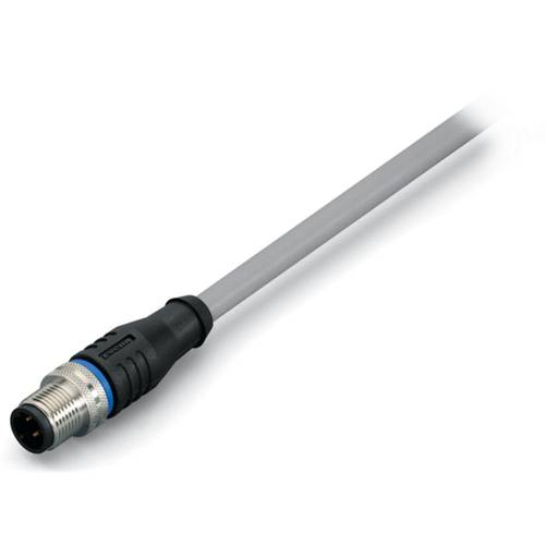 Thumbnail - WAGO 756-3103/040-100 Sensor-/Aktor-Datensteckverbinder, konfektioniert M12 Stecker, gerade 10.00 m Polzahl Sensoren: 4 ...