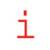 Ein stilisierter, roter Buchstabe 'i', das häufig als Symbol für Informationen verwendet wird.