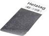 HellermannTyton 594-91104 TAG137LA4-1104-WHCL Kabel-Etikett Helatag 31.75 x 22.80 mm Farbe Beschriftungsfeld: Weiß Anzahl Etiketten: 24