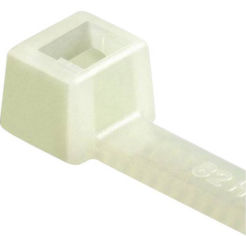HellermannTyton 111-01959 T18R-HS-NA-C1 Kabelbinder 100 mm 2.50 mm Natur Hitzestabilisiert 100 St.
