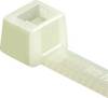 HellermannTyton 111-01919 T18R-PA66-NA-C1 Kabelbinder 100 mm 2.50 mm Natur Hitzestabilisiert 100 St.