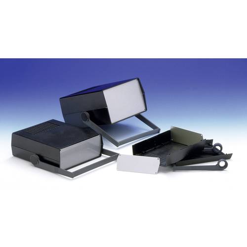 TEKO AUS 55.5 Tisch-Gehäuse (L x B x H) 198 x 178 x 108 mm Polystyrol (EPS), Aluminium Hellgrau 1 St.