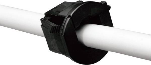 PB Fastener H-1857 Zugentlastung Klemm-Ø (max.) 9.8 mm Plattenstärke (max.) 4 mm Polyamid Schwarz 1 St.