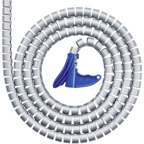 Thumbnail - HellermannTyton 161-64206 HWPP-16MM-PP-SR-K1 Kabelschlauch 16 mm (max) Silber 2 m