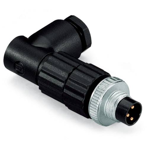 WAGO 756-9105/030-000 Sensor-/Aktor-Steckverbinder, unkonfektioniert M8 Stecker, gewinkelt Polzahl Sensoren: 3 5 St.