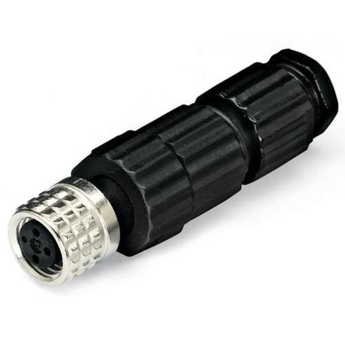 WAGO 756-9112/030-000 Sensor-/Aktor-Steckverbinder, unkonfektioniert M8 Buchse, gerade Polzahl Sensoren: 3 5 St.