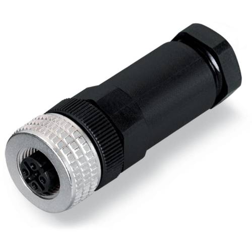 WAGO 756-9211/040-000 Sensor-/Aktor-Steckverbinder, unkonfektioniert M12 Buchse, gerade Polzahl Sensoren: 4 5 St.