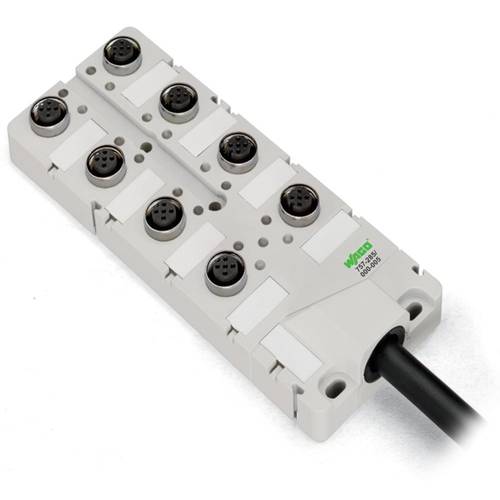 WAGO 757-285/000-005 757-285/000-005 Sensor/Aktorbox passiv M12-Verteiler mit Metallgewinde 1 St.