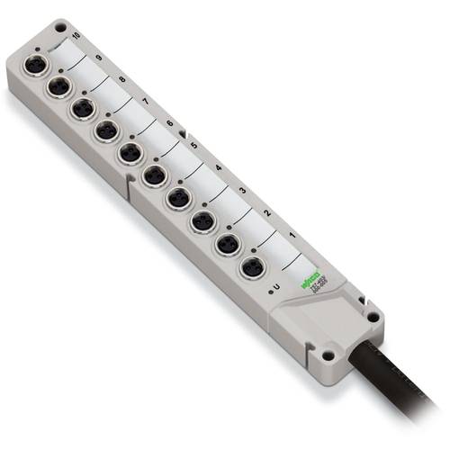 WAGO 757-483/000-005 757-483/000-005 Sensor/Aktorbox passiv M8-Verteiler mit Metallgewinde 1 St.