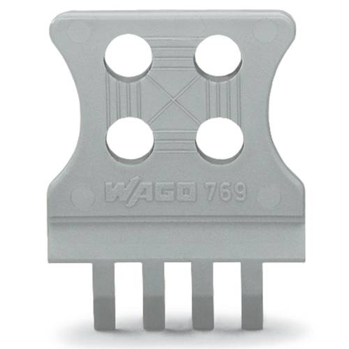 WAGO 769-413 Zugentlastungsplatte Grau 100 St.