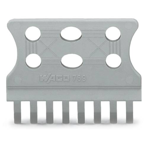 WAGO 769-414 Zugentlastungsplatte Grau 100 St.