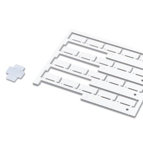 Phoenix Contact 0803980 PKE 9X20 Leitermarkierer Beschriftungsfläche: 9 x 20 mm Silber 12 St.