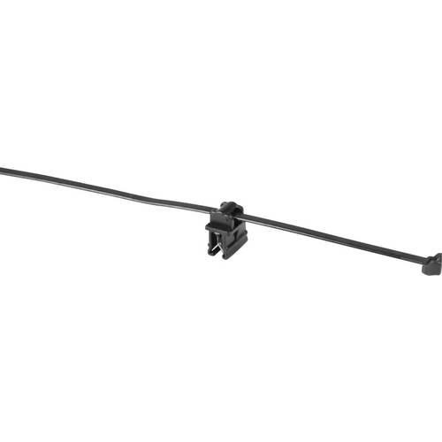 HellermannTyton 156-05904 T50ROSEC10-MC5-BK-D1 Kabelbinder 200 mm 4.60 mm Schwarz Kabelbündelung quer der Montage 1 St.