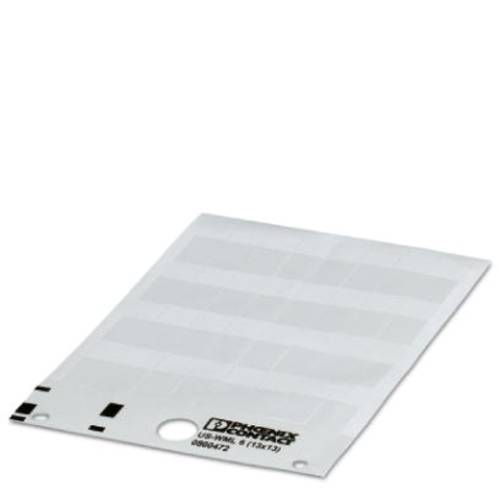 Phoenix Contact 0800473 US-WML 14 (25X19) Leitermarkierer Montage-Art: aufkleben Beschriftungsfläche: 25 x 19 mm Weiß An...