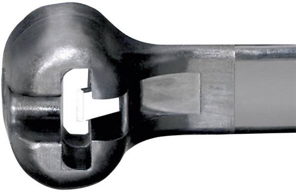 Panduit CVR150LBK BT1M-C0 Kabelbinder 102 mm 2.40 mm Schwarz mit Metallzunge, UV-stabilisiert, Witterungsstabil 1 St.