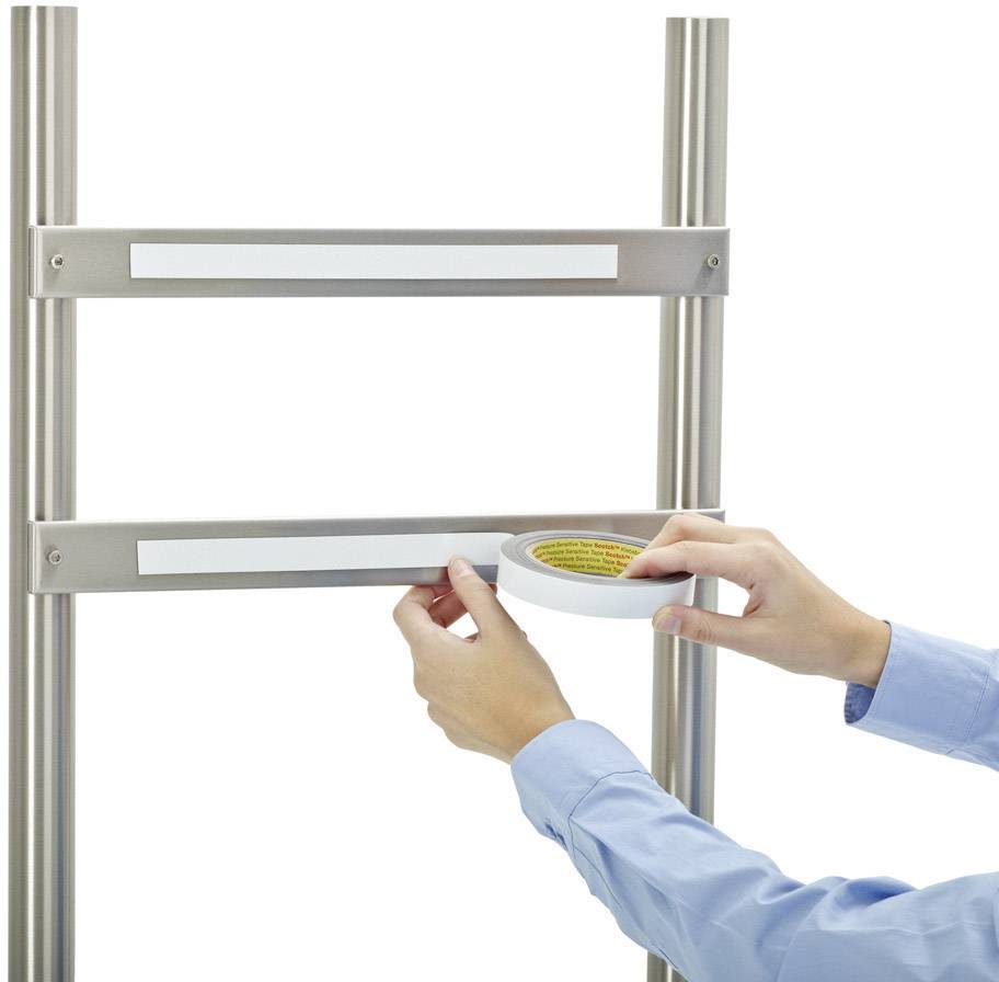 3M 8888195 8888195 Doppelseitiges Klebeband Grau (L x B) 5 m x 19 mm 1 St.-1