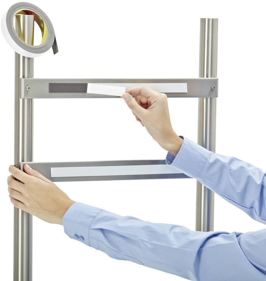 3M 8888195 8888195 Doppelseitiges Klebeband Grau (L x B) 5 m x 19 mm 1 St.-2